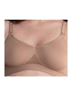 Seamless podprsenka na kojení moldovaná 5096 dusty rose - Anita Maternity
