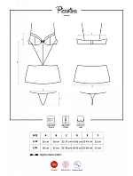Košilka Picantina chemise - Obsessive Košilka Picantina chemise - Obsessive