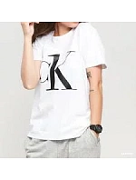 Dámské tričko QS6436E 7UM bílá - Calvin Klein Dámské tričko QS6436E 7UM bílá - Calvin Klein