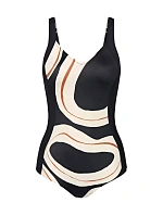 Dámské jednodílné plavky Summer Allure OW 01 černé - Triumph