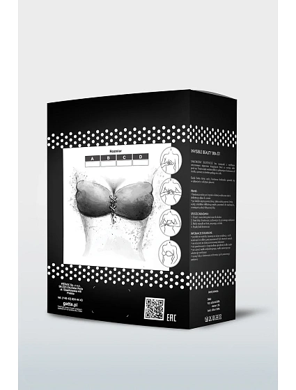 Samodržící dámská podprsenka INVISIBLE BEAUTY BRA 01 Samodržící dámská podprsenka INVISIBLE BEAUTY BRA 01