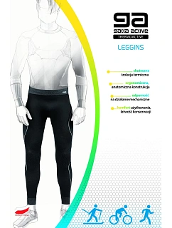Pánské legíny MEN THERMOACTIV BASIC BLANC