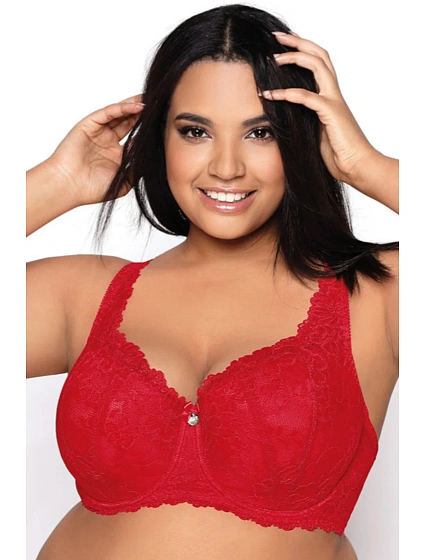 CARMELA BIG BRA M-053/22 RED CARMELA BIG BRA M-053/22 RED