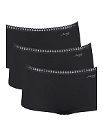 SLOGGI GO CRUSH SHORT 3PACK BLACK SLOGGI GO CRUSH SHORT 3PACK BLACK