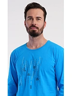 Pánské pyžamo dlouhé Tetris Pánské pyžamo dlouhé Tetris