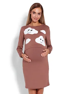 Těhotenská noční košile model 122964 PeeKaBoo