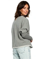 Mikina model 124063 BeWear Mikina model 124063 BeWear