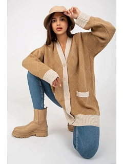 Svetr na zapínání model 170817 Rue Paris