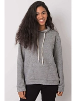 Dámská mikina Model EM-BL-ES-21-525.10 Grey - Ex Moda Dámská mikina Model EM-BL-ES-21-525.10 Grey - Ex Moda
