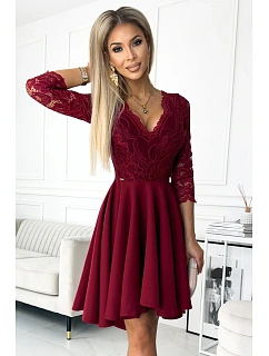 Večerní šaty s krajkou model 177062 Numoco