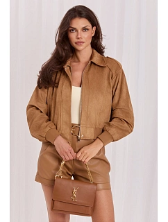 Bunda na zip model 231374 Italy Moda