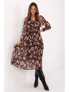 Dámské šaty s květinovým vzorem model 231531 Italy Moda