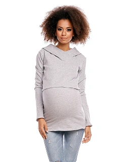 Těhotenská mikina model 84459 PeeKaBoo
