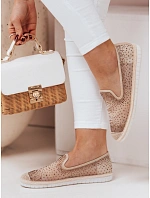 Dámské zlaté espadrilky SHINE FashionStreet ZY0061 Dámské zlaté espadrilky SHINE FashionStreet ZY0061