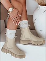 LUXIBOOTS dámské kozačky na platformě béžové FashionStreet ZY0487 LUXIBOOTS dámské kozačky na platformě béžové FashionStreet ZY0487