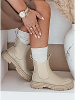 LUXIBOOTS dámské kozačky na platformě béžové FashionStreet ZY0487 LUXIBOOTS dámské kozačky na platformě béžové FashionStreet ZY0487