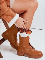 Dámské kozačky STYLOBOSS camel FashionStreet ZY0520 Dámské kozačky STYLOBOSS camel FashionStreet ZY0520
