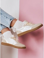 Dámské sportovní tenisky PEARLSTEP beige FashionStreet ZY0680 Dámské sportovní tenisky PEARLSTEP beige FashionStreet ZY0680