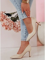 Dámské béžové lodičky SEVINO FashionStreet post ZY0726