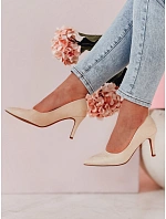 Dámské béžové lodičky SEVINO FashionStreet post ZY0726