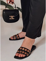 STELLSAN dámské žabky černé FashionStreet ZY0854 STELLSAN dámské žabky černé FashionStreet ZY0854
