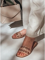 STELLSAN béžové dámské žabky FashionStreet ZY0856 STELLSAN béžové dámské žabky FashionStreet ZY0856