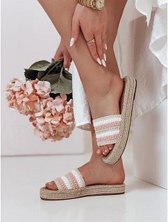Dámské žabky PLAZENTA pink FashionStreet ZY0877