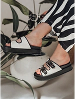 Dámské žabky FLATSTEP white FashionStreet ZY0894 Dámské žabky FLATSTEP white FashionStreet ZY0894