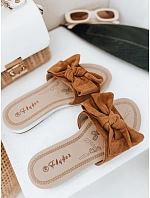 Dámské žabky LOVESLIDE camel FashionStreet ZY0996 Dámské žabky LOVESLIDE camel FashionStreet ZY0996