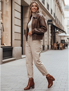 Dámské velbloudí kozačky na podpatku FashionStreet ZY1317