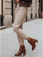 Dámské velbloudí kozačky na podpatku FashionStreet ZY1317 Dámské velbloudí kozačky na podpatku FashionStreet ZY1317