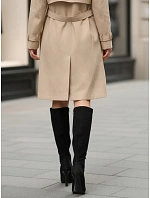 Dámské semišové kozačky na podpatku černé FashionStreet ZY1335 Dámské semišové kozačky na podpatku černé FashionStreet ZY1335
