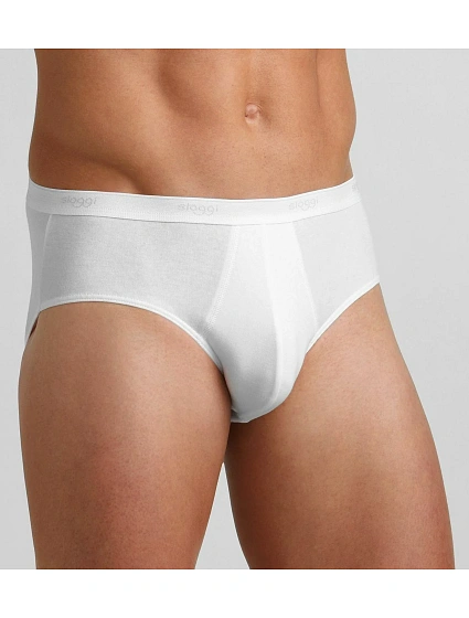 Pánské slipy Sloggi men Basic Midi bílé Pánské slipy Sloggi men Basic Midi bílé