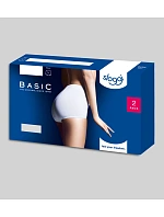Dámské kalhotky Sloggi Basic+ Maxi 2P bílé Dámské kalhotky Sloggi Basic+ Maxi 2P bílé