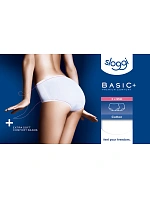 Dámské kalhotky Sloggi Basic+ Midi 2P bílé Dámské kalhotky Sloggi Basic+ Midi 2P bílé