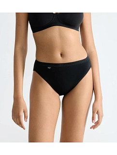 Kalhotky sloggi Basic+ Tai 4P černé BLACK - SLOGGI