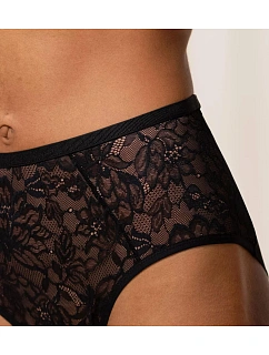 Kalhotky Amourette Charm Maxi01 černé - Triumph