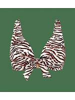 Vrchní díl plavek Summer Wild W animal WHITE - TRIUMPH