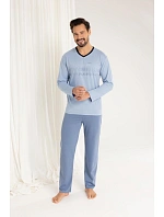 Pyžamo Regina 495 dlouhé/r 2XL-3XL Z25/26 pánské Pyžamo Regina 495 dlouhé/r 2XL-3XL Z25/26 pánské