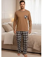 Pyžamo Regina 488 long/r 2XL Z25/26 pánské Pyžamo Regina 488 long/r 2XL Z25/26 pánské