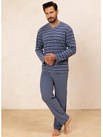 Pyžamo Regina 490 dlouhé/r M-2XL Z25/26 pánské froté Pyžamo Regina 490 dlouhé/r M-2XL Z25/26 pánské froté