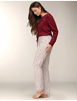 Mademoiselle Sommeil CC0141 Winter Bloom pyžamo délka/r S-XL Mademoiselle Sommeil CC0141 Winter Bloom pyžamo délka/r S-XL