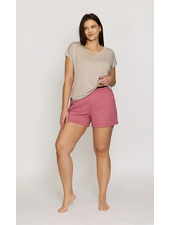 Mefemi Mix&Match Mila PDI1 Hladké pyžamové šortky S-2XL