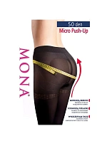 Dámské punčochové kalhoty Mona Micro Push-Up 50 den 2-4 Dámské punčochové kalhoty Mona Micro Push-Up 50 den 2-4
