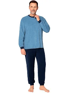 Pyžamo Martel 423 Edward III, dlouhé rukávy, velikosti M–3XL, froté
