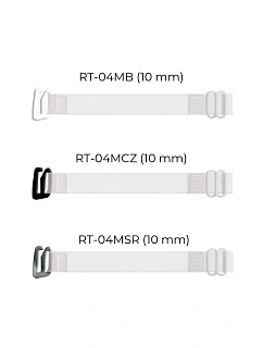 Silikonová ramínka Julimex 10mm RT 04