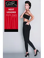Černé dámské legíny Gatta Next Leggins 44531 Černé dámské legíny Gatta Next Leggins 44531