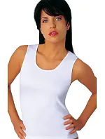 Bílá dámská košilka Emili Sara S-XL Bílá dámská košilka Emili Sara S-XL