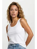 Bílá dámská košilka Eldar Clarissa XXL-XXXL Bílá dámská košilka Eldar Clarissa XXL-XXXL
