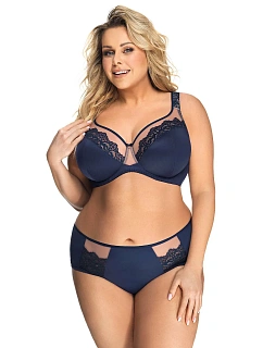 Měkká podprsenka Gorsenia K 441 Luisse Navy blue